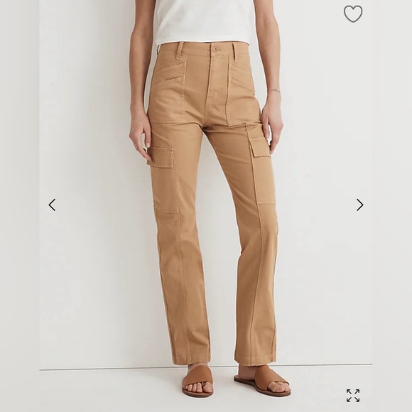 NWT Madewell 90s Straight Cargo Pant - Picture 2 of 3